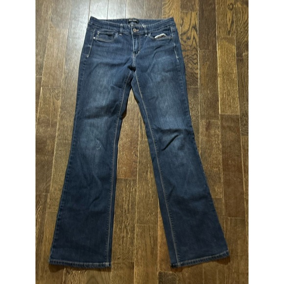 White House Black Market Pants - White House Black Market Mid Rise Boot Leg Boot Cut Jeans Blanc 4R